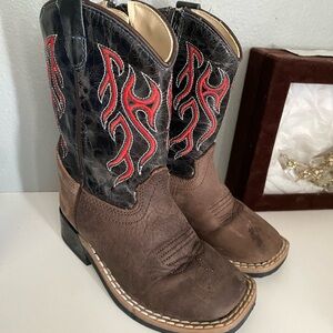 Little boys western boots